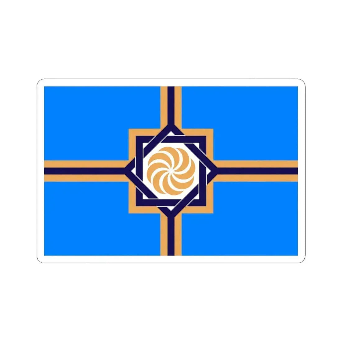 Flag of Western Armenia (Armenia) STICKER Vinyl Kiss-Cut Decal 6 Inch White - The Sticker Space