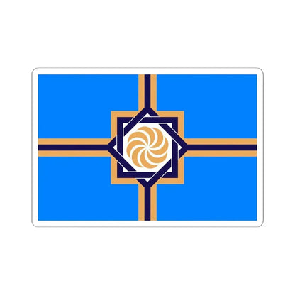 Flag of Western Armenia (Armenia) STICKER Vinyl Kiss-Cut Decal 6 Inch White - The Sticker Space