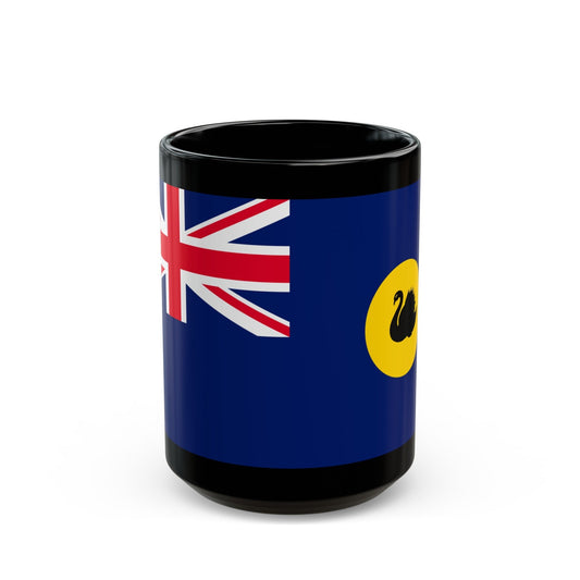 Flag of Western Australia - Black Coffee Mug-15oz-The Sticker Space