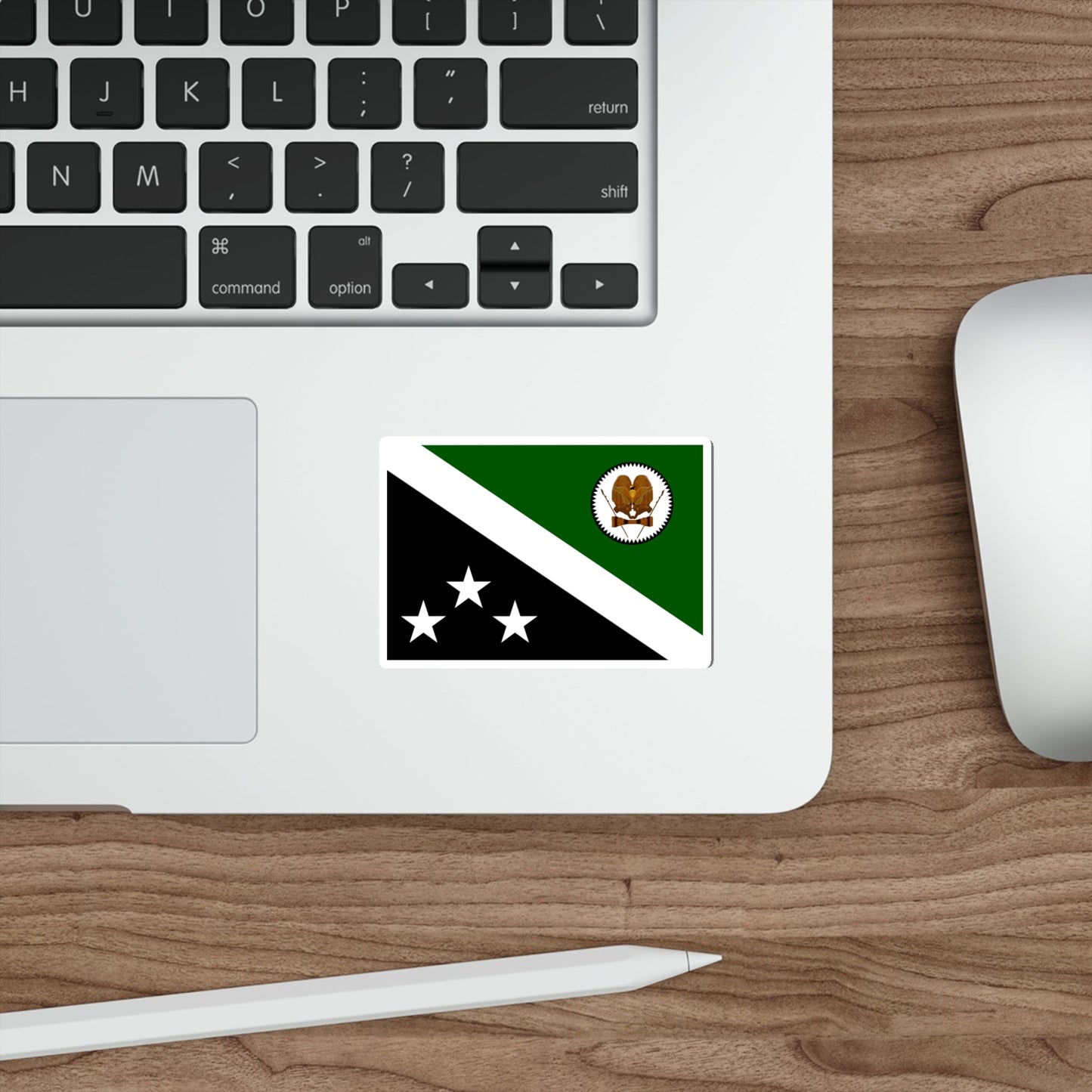 Flag of Western Highlands Papa New Guinea STICKER Vinyl Die-Cut Decal-The Sticker Space