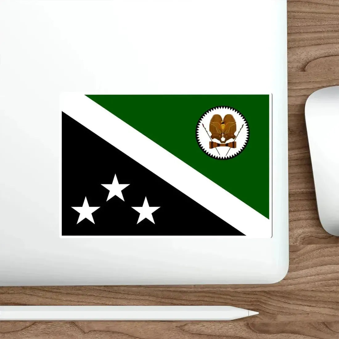 Flag of Western Highlands Papa New Guinea STICKER Vinyl Die-Cut Decal - The Sticker Space