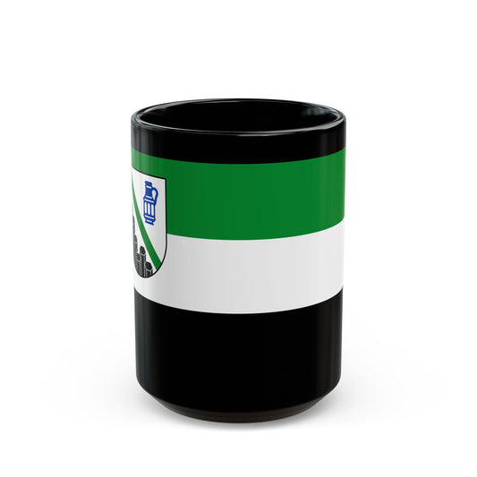 Flag of Westerwaldkreis Germany - Black Coffee Mug-15oz-The Sticker Space