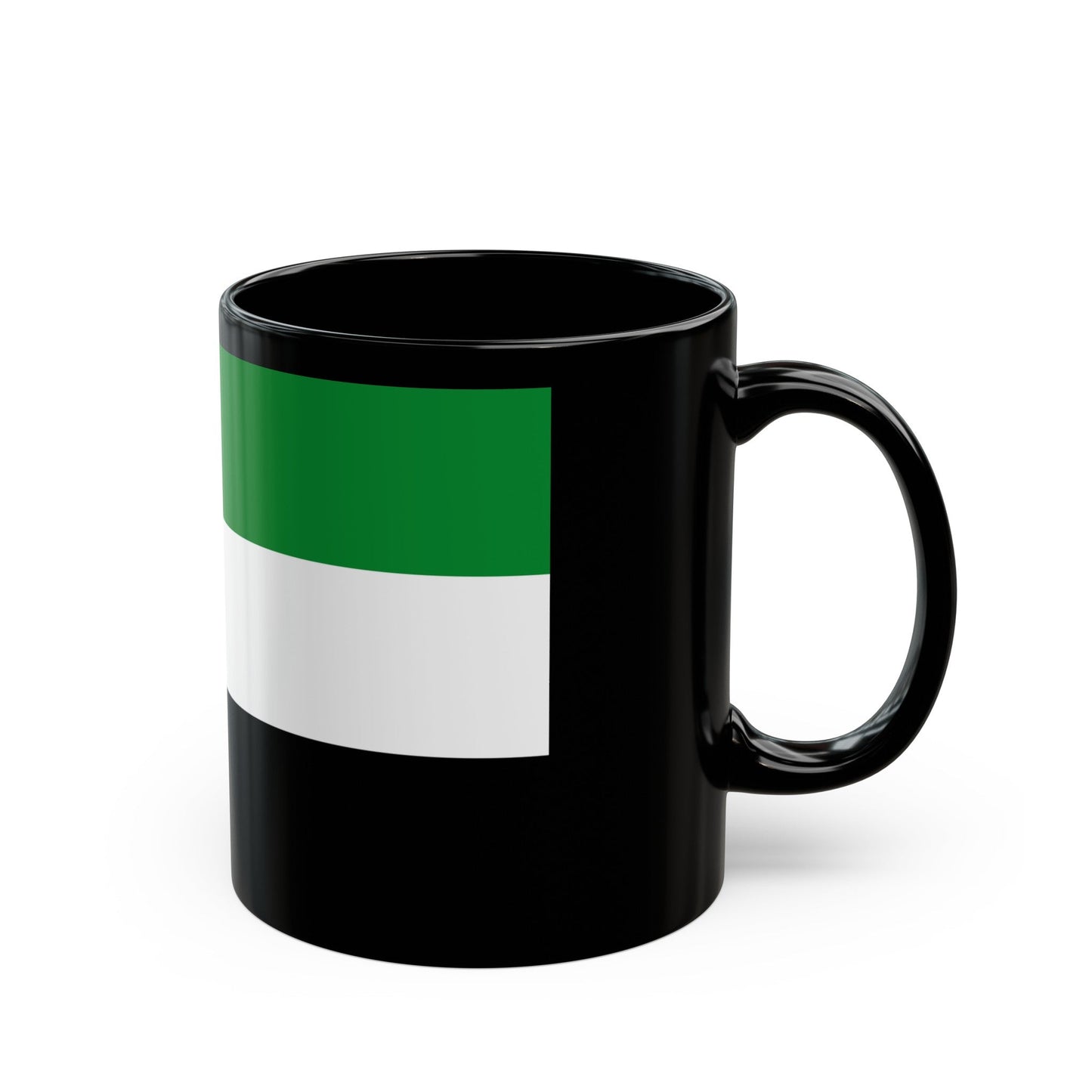 Flag of Westerwaldkreis Germany - Black Coffee Mug-The Sticker Space