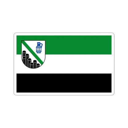 Flag of Westerwaldkreis Germany - STICKER Vinyl Kiss-Cut Decal 3 Inch White - The Sticker Space