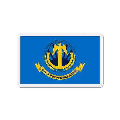 Flag of Westland Michigan - Die-Cut Magnet-3" x 3"-The Sticker Space