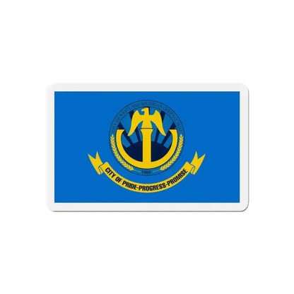 Flag of Westland Michigan - Refrigerator Magnet - The Sticker Space