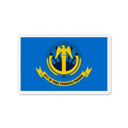 Flag of Westland Michigan - Refrigerator Magnet - The Sticker Space