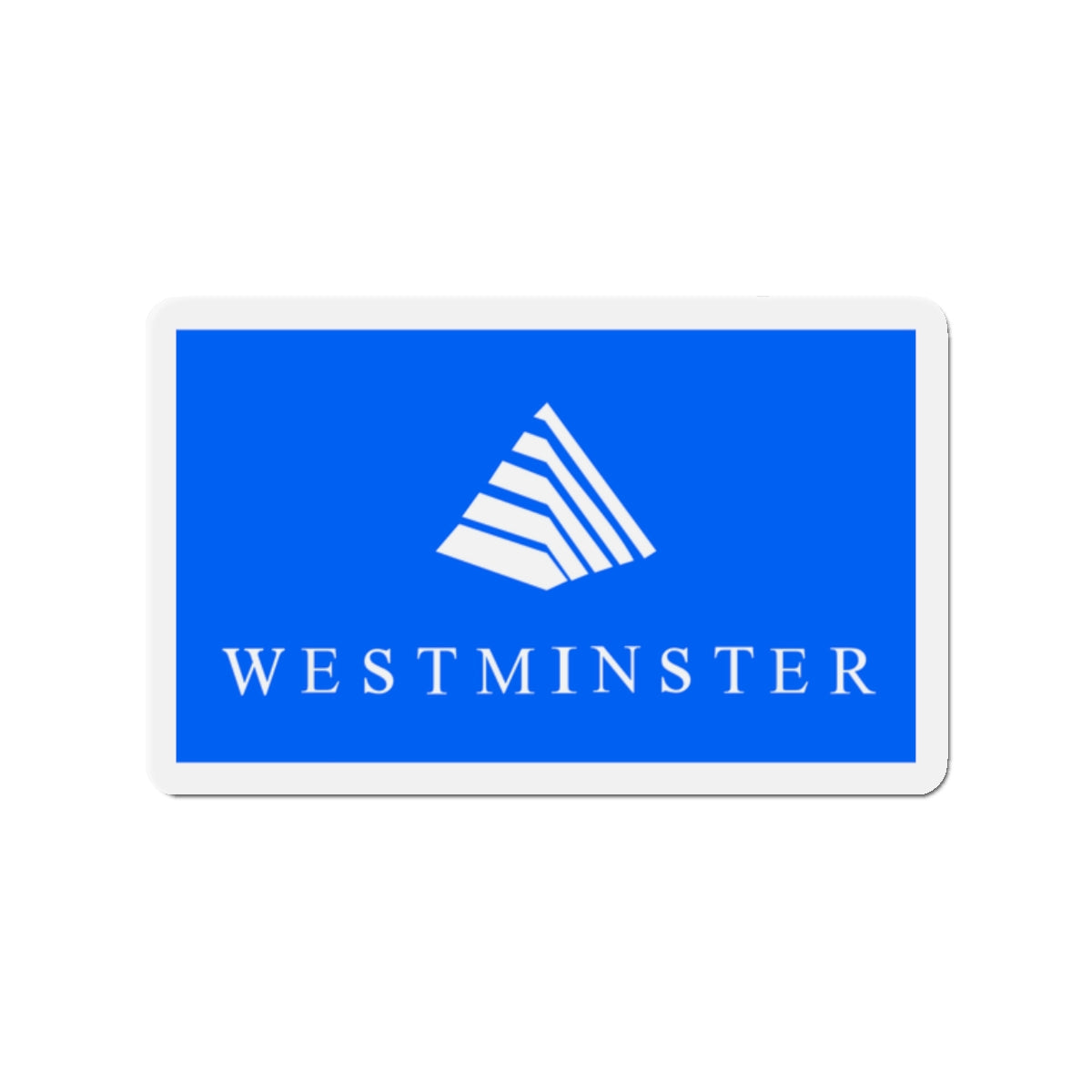 Flag of Westminster Colorado - Die-Cut Magnet-2" x 2"-The Sticker Space