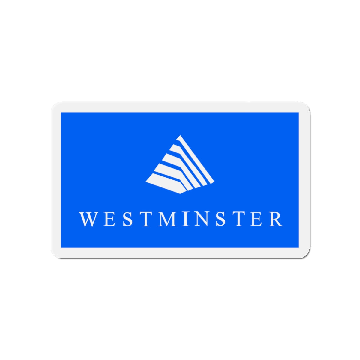 Flag of Westminster Colorado - Die-Cut Magnet-3" x 3"-The Sticker Space