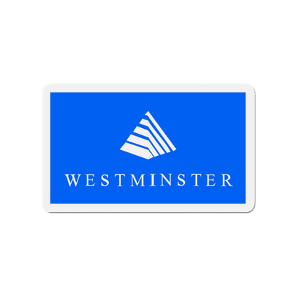 Flag of Westminster Colorado - Die-Cut Magnet-3" x 3"-The Sticker Space