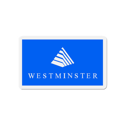 Flag of Westminster Colorado - Die-Cut Magnet-4" x 4"-The Sticker Space