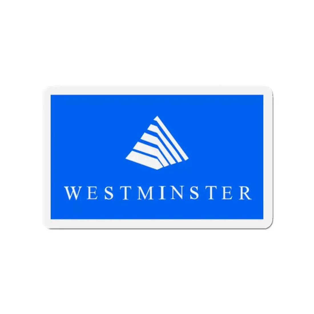 Flag of Westminster Colorado - Refrigerator Magnet 2 Inch - The Sticker Space