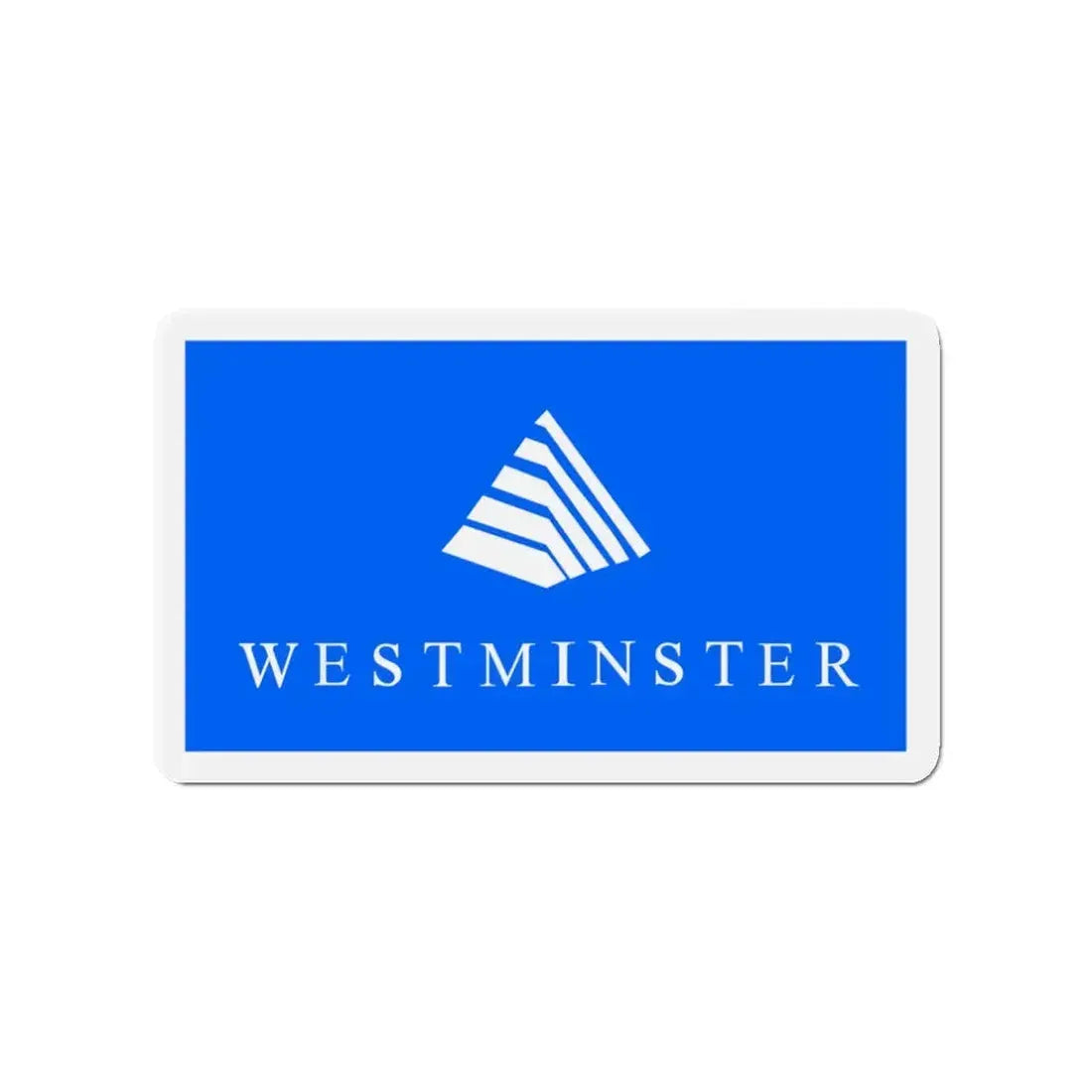 Flag of Westminster Colorado - Refrigerator Magnet 3 Inch - The Sticker Space