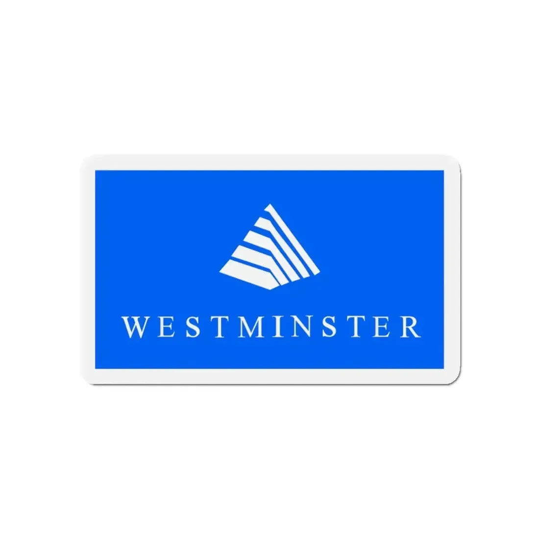 Flag of Westminster Colorado - Refrigerator Magnet 4 Inch - The Sticker Space