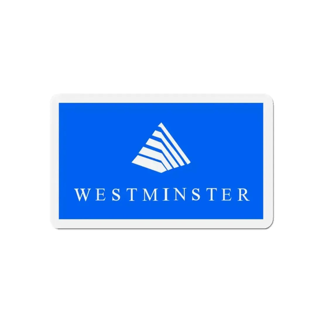 Flag of Westminster Colorado - Refrigerator Magnet 5 Inch - The Sticker Space