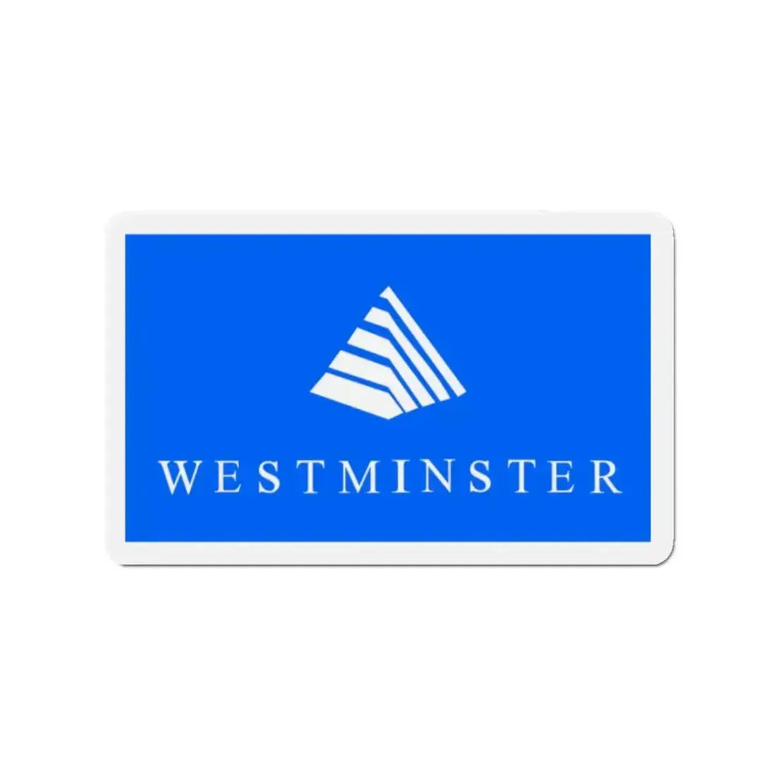 Flag of Westminster Colorado - Refrigerator Magnet - The Sticker Space