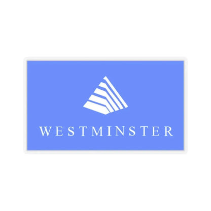 Flag of Westminster, Colorado - STICKER Vinyl Kiss-Cut Decal 2 Inch Transparent - The Sticker Space