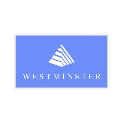 Flag of Westminster, Colorado - STICKER Vinyl Kiss-Cut Decal 6 Inch Transparent - The Sticker Space