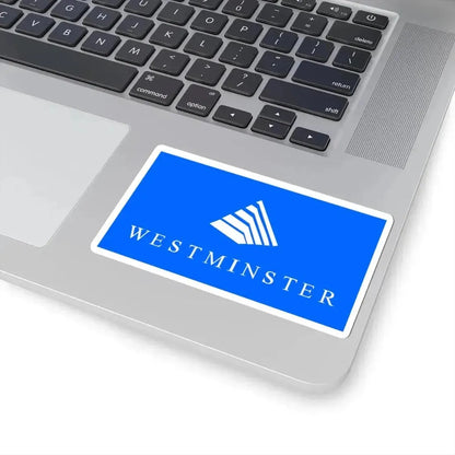 Flag of Westminster Colorado (United States) STICKER Vinyl Kiss-Cut Decal - The Sticker Space