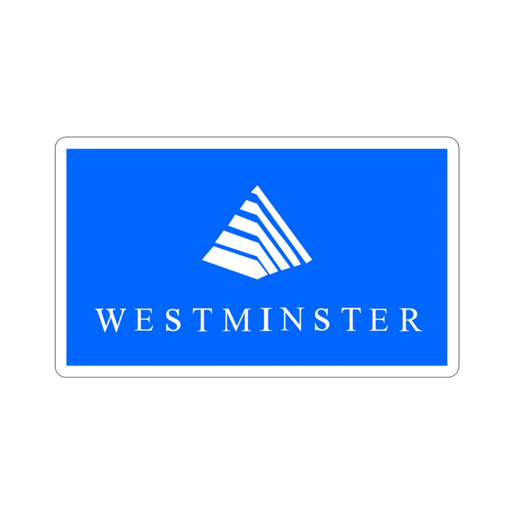 Flag of Westminster Colorado USA STICKER Vinyl Die-Cut Decal-3 Inch-The Sticker Space