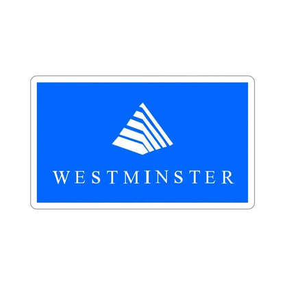 Flag of Westminster Colorado USA STICKER Vinyl Die-Cut Decal 4 Inch - The Sticker Space