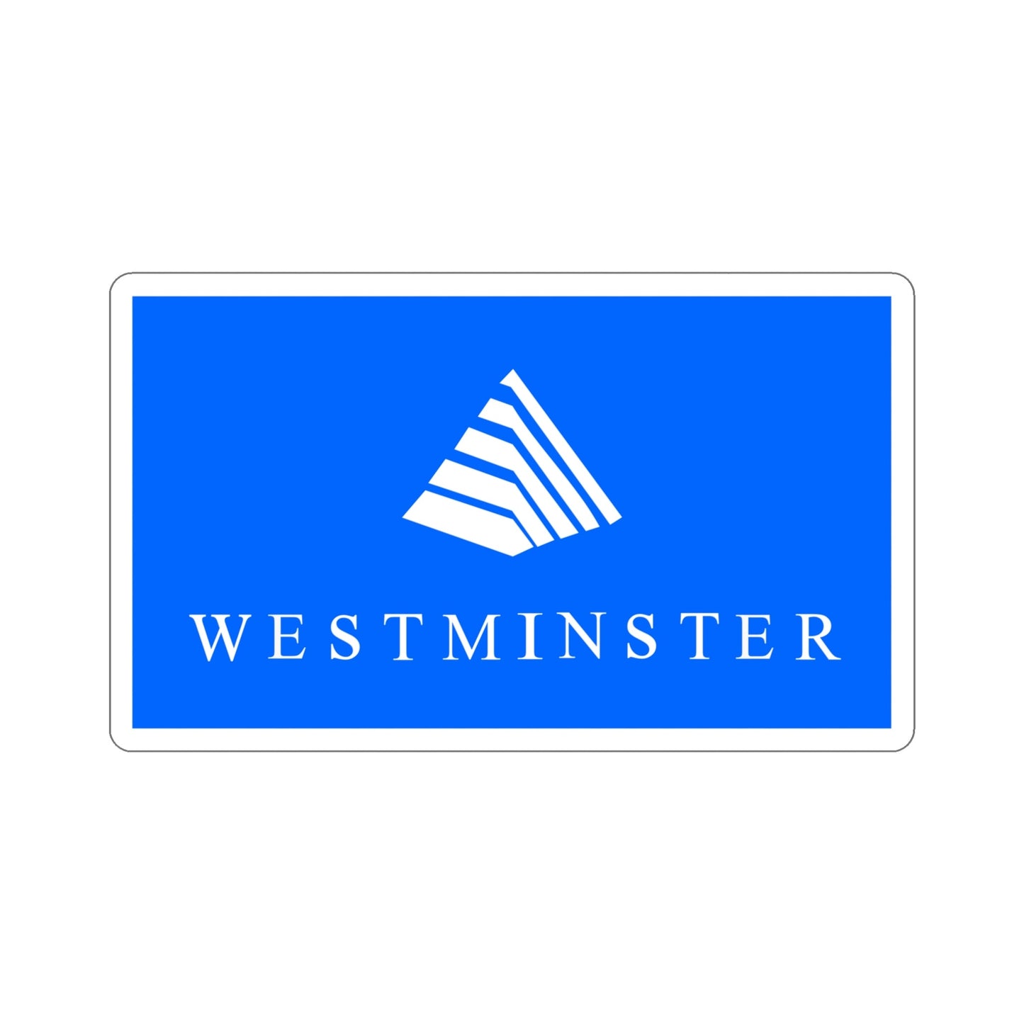 Flag of Westminster Colorado USA STICKER Vinyl Die-Cut Decal-5 Inch-The Sticker Space