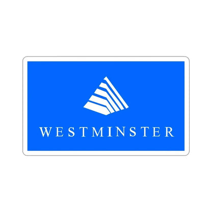 Flag of Westminster Colorado USA STICKER Vinyl Die-Cut Decal 5 Inch - The Sticker Space