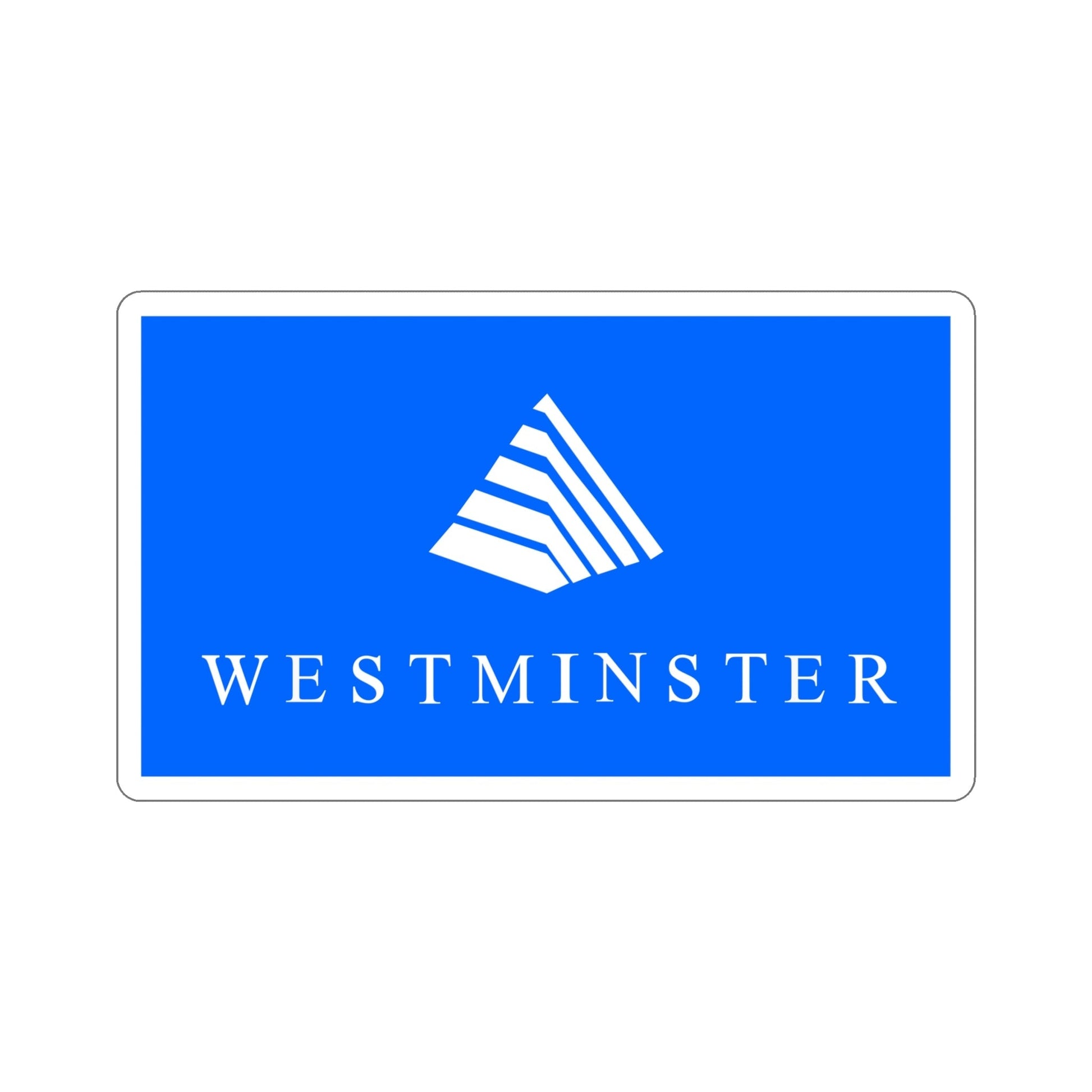 Flag of Westminster Colorado USA STICKER Vinyl Die-Cut Decal-6 Inch-The Sticker Space
