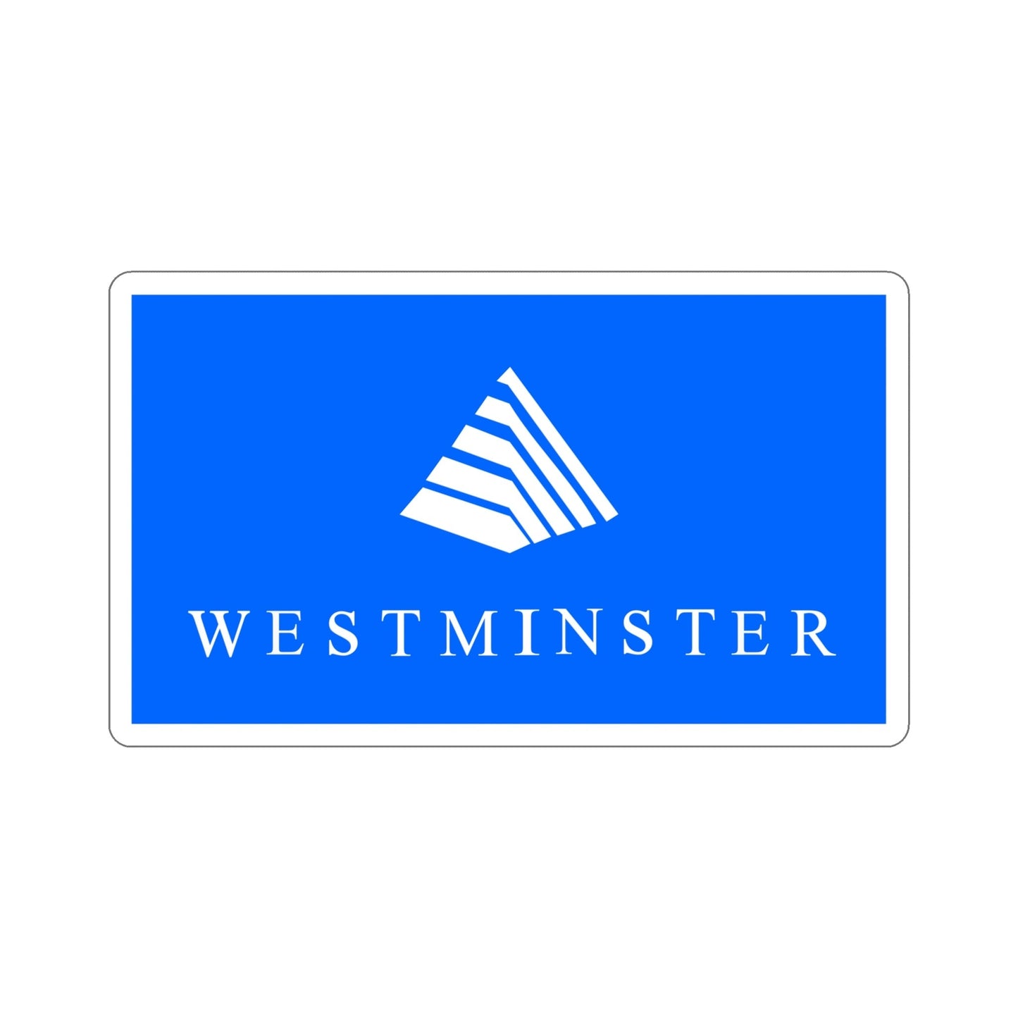 Flag of Westminster Colorado USA STICKER Vinyl Die-Cut Decal-6 Inch-The Sticker Space