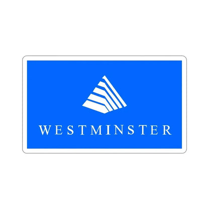 Flag of Westminster Colorado USA STICKER Vinyl Die-Cut Decal 6 Inch - The Sticker Space