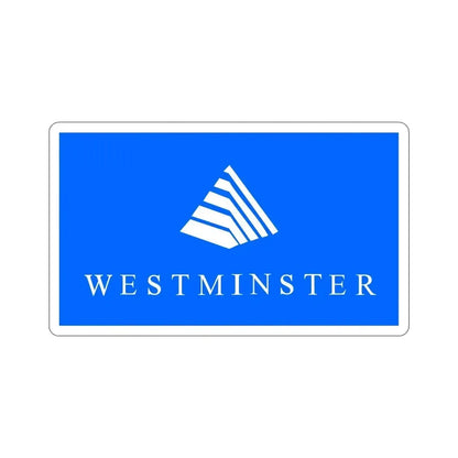 Flag of Westminster Colorado USA STICKER Vinyl Die-Cut Decal - The Sticker Space