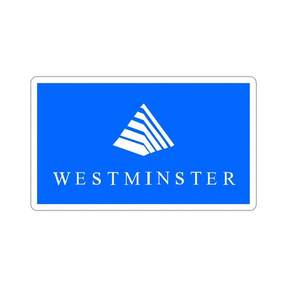 Flag of Westminster Colorado USA STICKER Vinyl Die-Cut Decal - The Sticker Space