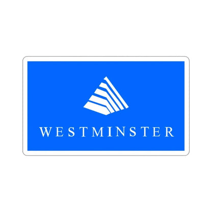 Flag of Westminster Colorado USA STICKER Vinyl Die-Cut Decal - The Sticker Space