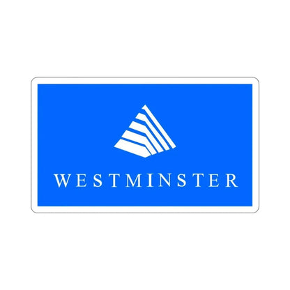 Flag of Westminster Colorado USA STICKER Vinyl Die-Cut Decal - The Sticker Space
