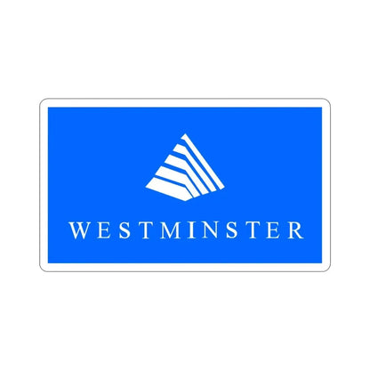 Flag of Westminster Colorado USA STICKER Vinyl Die-Cut Decal - The Sticker Space