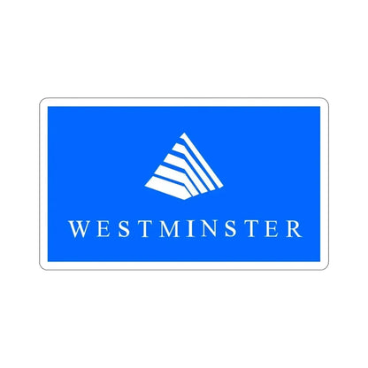 Flag of Westminster Colorado USA STICKER Vinyl Die-Cut Decal - The Sticker Space