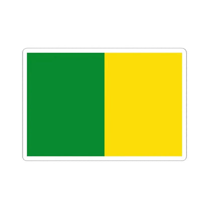 Flag of Wetteren Belgium (Belgium) STICKER Vinyl Kiss-Cut Decal 2 Inch White - The Sticker Space