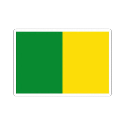 Flag of Wetteren Belgium (Belgium) STICKER Vinyl Kiss-Cut Decal 3 Inch White - The Sticker Space