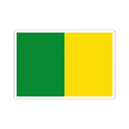 Flag of Wetteren Belgium (Belgium) STICKER Vinyl Kiss-Cut Decal 6 Inch White - The Sticker Space