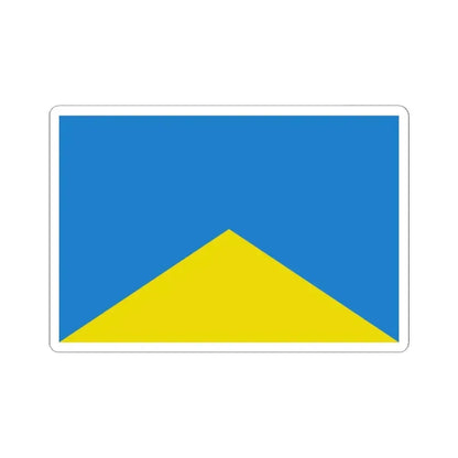 Flag of Wevelgem (Belgium) STICKER Vinyl Kiss-Cut Decal 2 Inch White - The Sticker Space