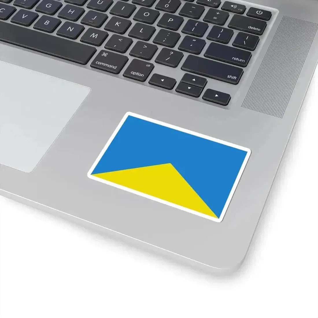 Flag of Wevelgem (Belgium) STICKER Vinyl Kiss-Cut Decal - The Sticker Space