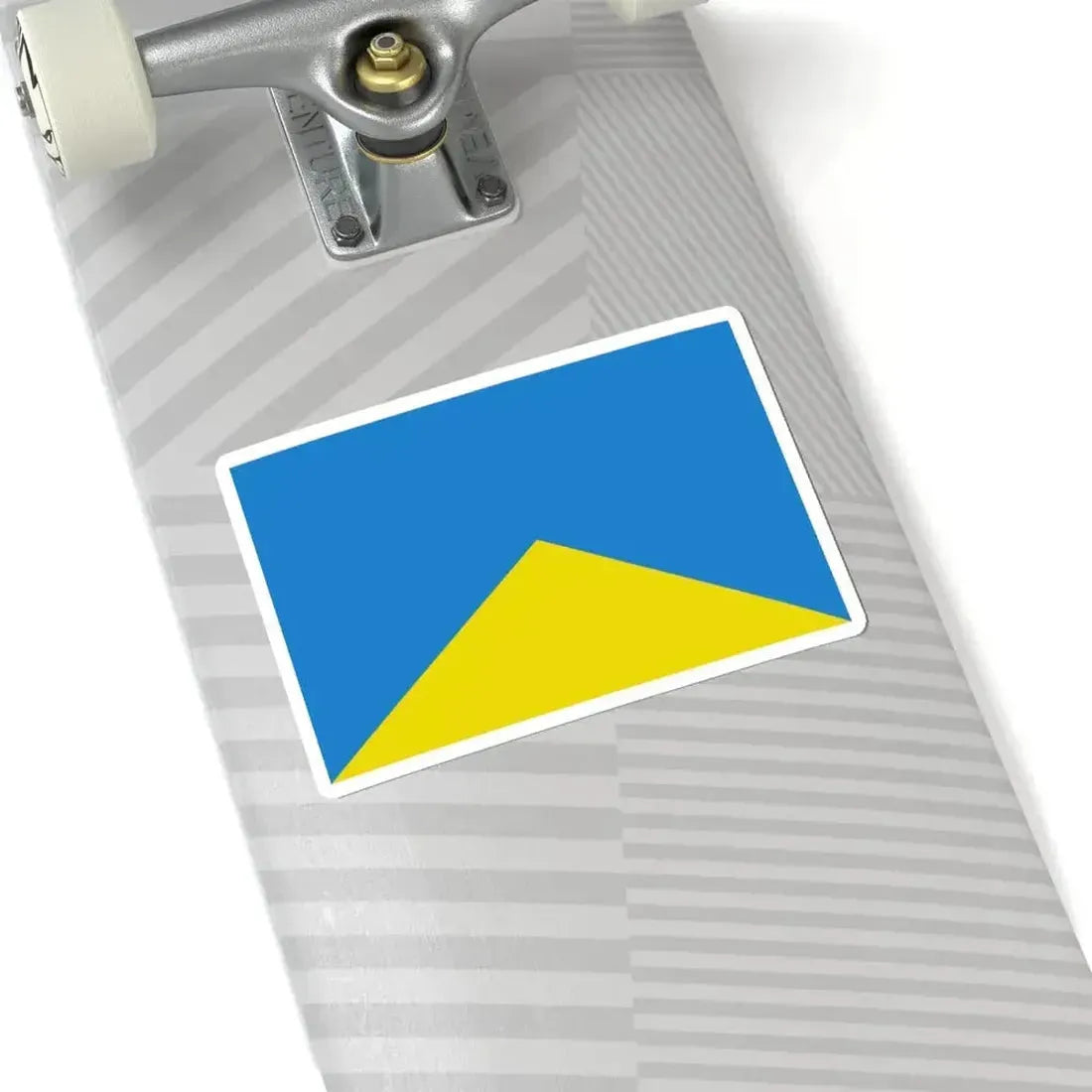 Flag of Wevelgem (Belgium) STICKER Vinyl Kiss-Cut Decal - The Sticker Space