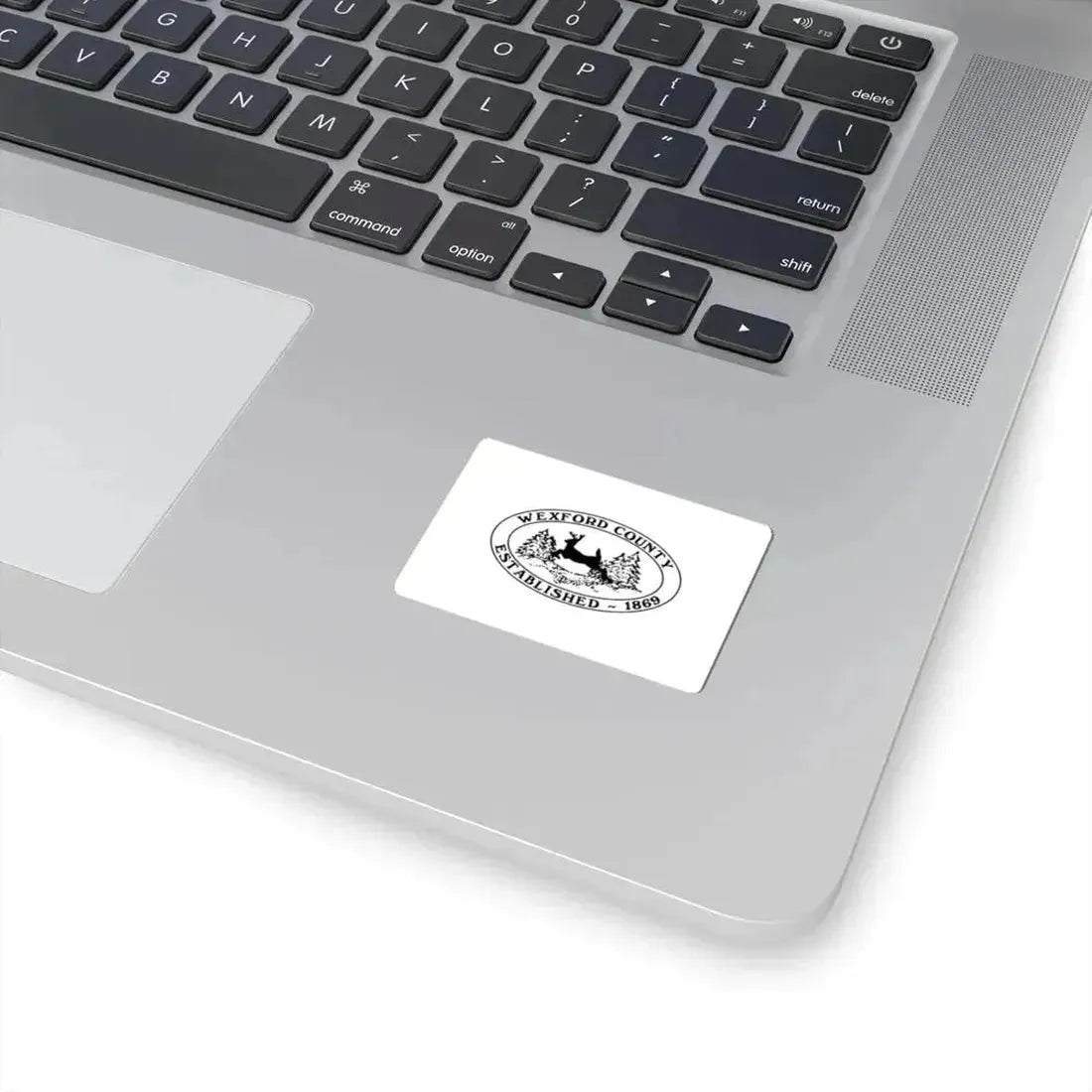 Flag of Wexford County Michigan (United States) STICKER Vinyl Kiss-Cut Decal - The Sticker Space