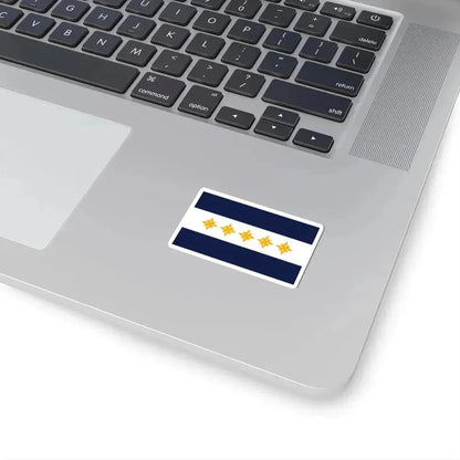 Flag of Wheeling, West Virginia - STICKER Vinyl Kiss-Cut Decal - The Sticker Space
