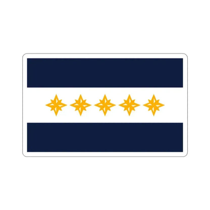 Flag of Wheeling West Virginia USA STICKER Vinyl Die-Cut Decal - The Sticker Space