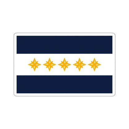 Flag of Wheeling West Virginia USA STICKER Vinyl Die-Cut Decal - The Sticker Space