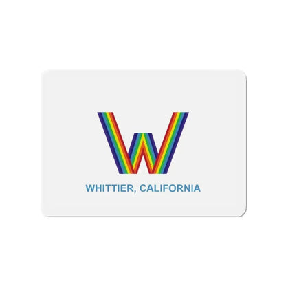 Flag of Whittier California - Refrigerator Magnet - The Sticker Space
