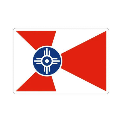 Flag of Wichita Kansas USA STICKER Vinyl Die-Cut Decal - The Sticker Space