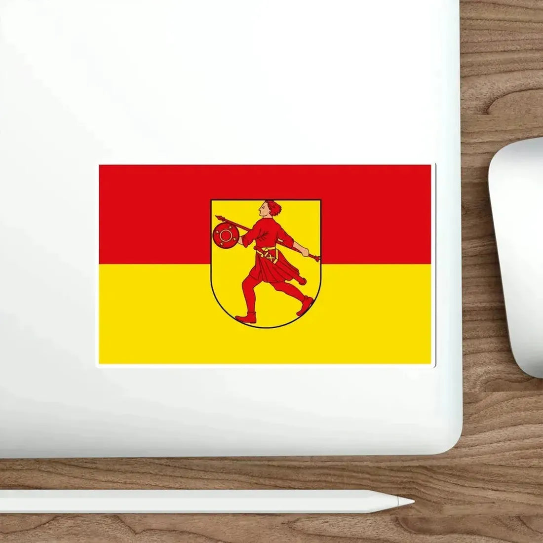 Flag of Wilhelmshaven Germany STICKER Vinyl Die-Cut Decal - The Sticker Space
