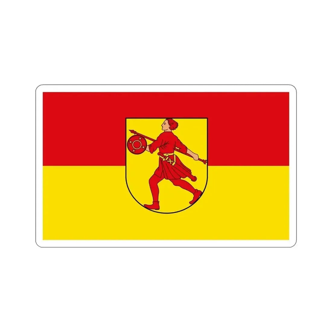 Flag of Wilhelmshaven Germany STICKER Vinyl Die-Cut Decal - The Sticker Space